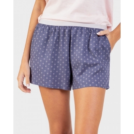 MASSANA PANTALÓN MUJER CORTO P213201 AZUL T.M