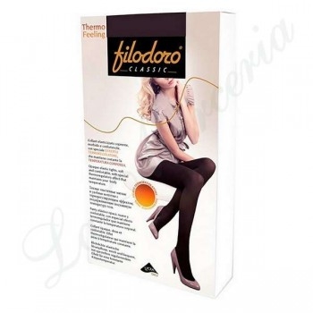 FILODORO PANTY THERMO FEELING OPACO 114985 GRIS OSCURO T.XL-5