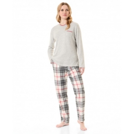 LOHE  PIJAMA   MUJER   M/L P/L   Y231525   C.GRIS   T. M