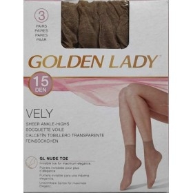 GOLDEN LADY MINI VELY 15den 3pares MELON T.U